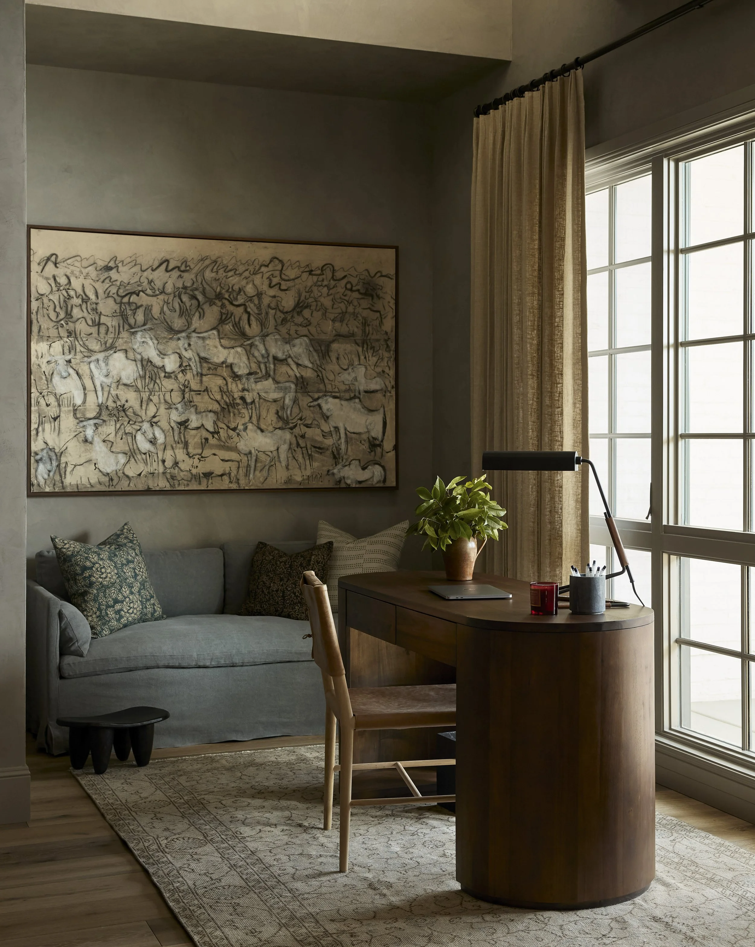 Canyon Cove — Roman Clay plaster walls in Spanish-Colonial home